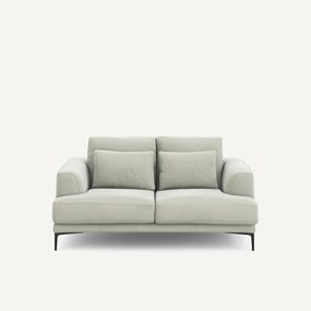 2-zits bank in stonewashed fluweel, Marsile