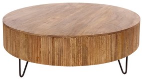 Salontafel Hout - 120 X 120cm.