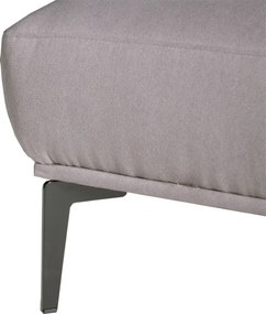 Poef - Tulp - stof Sorro lichtgrijs 90