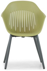 Tuinstoel Kunststof Groen Lifestyle Garden Furniture Lissabon