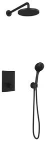 Hotbath Cobber IBS23GN inbouwdouche met 3s handdouche geborsteld nikkel