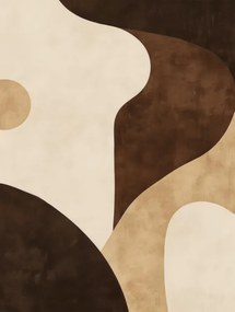 Ilustratie Brown Tones Geometric 2, Bilge Paksoylu