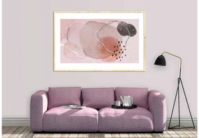 Goossens Schilderij Oil Paintdrops, 148 x 98 cm