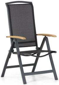 Lifestyle Garden Furniture Rosello Standenstoel Aluminium/teak Grijs