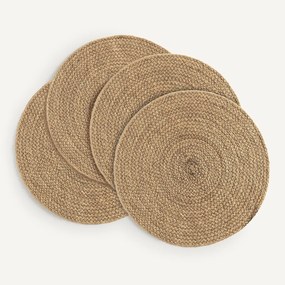 Placemats in jute, Djutt, by V. Barkowski (x4)
