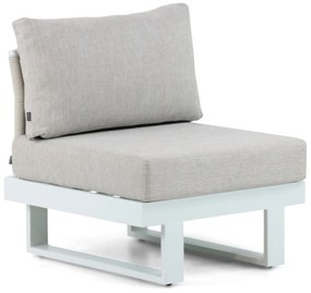 Hoek loungeset 6 personen Aluminium Wit  Lifestyle Garden Furniture Lorenzo