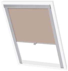 vidaXL Rolgordijn verduisterend beige PK06