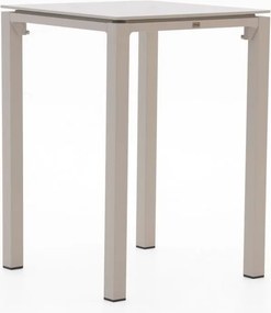 Bartafel Bellagio | Vierkant | Tuintafel Sintered stone | 75x75cm | 2 personen | Kees Smit Tuinmeubelen