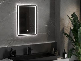 Mexen Zusa verlicht badkamer spiegel 50 x 70 cm, LED 6000K, antivermogen - 9808-050-070-611-00