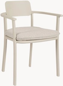Stapelbare tuinstoelen Makena met armleuning, 4-delig