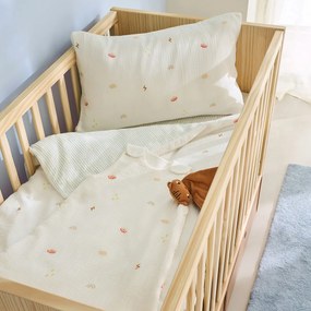 Baby hoeslaken, tetra, 17 cm kap, planetenprint, DIEGO