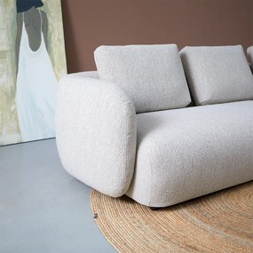 Beige Bank Met Chaise Longue Rechts