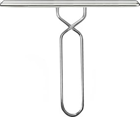 Mexen douchewisser met handvat, chroom - 79942-26