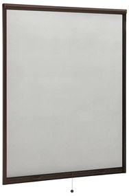vidaXL Raamhor oprolbaar 140x170 cm bruin