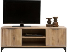 Goossens Tv Meubel Max, 2 deuren 1 open vak 40 cm diep