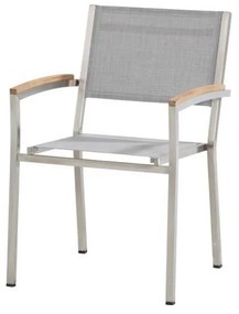 4 Seasons Outdoor | Nexxt stackable chair, ash grey  Tuinstoel    antraciet weerbestendig