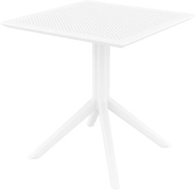 Siesta  Tuintafel - Sky - 70x70 - Wit - Siesta