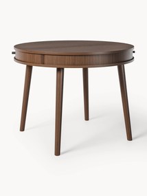 Ronde eettafel Calary met opbergruimte, Ø 120 cm