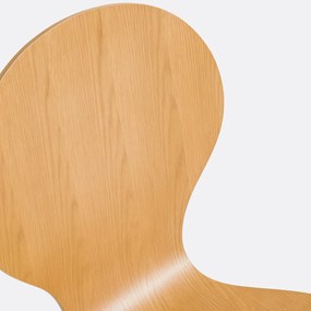 Set van 2 stapelbare stoelen, Lenon