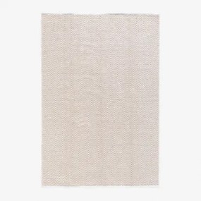 Rechthoekig Buitenkleed 160x240 Cm Van Jute Romain Natural - Sklum