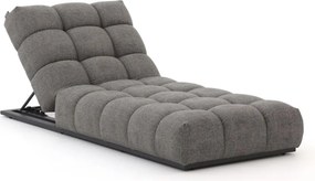 Verstelbaar ligbed Zavelli | Aluminium | Grijs - Antraciet | Ligstoel tuin | Strandbed  | Kees Smit Tuinmeubelen