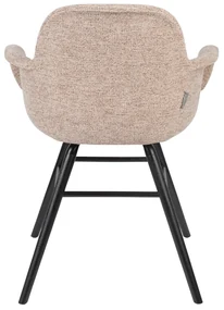 Zuiver Albert Kuip Soft Gestoffeerde Kuipstoel Met Arm Beige