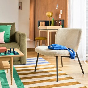 Gestoffeerde loungestoel Belvini
