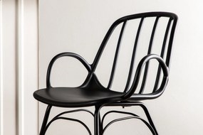 Jörn Eetkamerstoel - Natalia - Zwart - Kunststof - Jörn