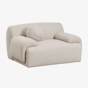 Set Van 2 Gestoffeerde Shirina Fauteuils Bouclé Beige - Sklum