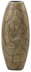 Vloervaas polystone – vloervaas Turtle, klein – vloervaas goud