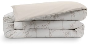 Emma Duvet Cover Satin 200x200 Floral Tree Beige