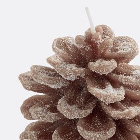 Waskaars, dennenappelvorm, H9,5 cm, Caspar