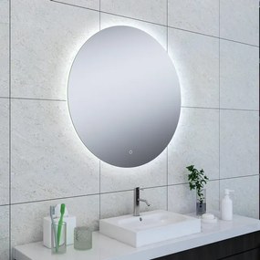 Wiesbaden Soul spiegel rond met LED, dimbaar en spiegelverwarming 80 cm 38.4181