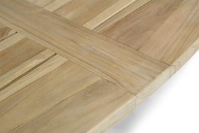 Tuinset 6 personen  Aluminium/Teak/Rope /Olefin Grijs 4 Seasons Outdoor Calpi/Brookline