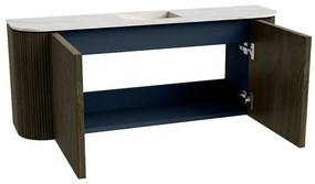 Mondiaz Joya DLux 105cm toiletmeubel ronding links/rechts shadow met wastafel faye midden zonder kraangat opalo