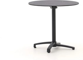 Inklapbare tafel Bellagio | Vierkant | Tuintafel Kunststof | 80cm | Kees Smit Tuinmeubelen