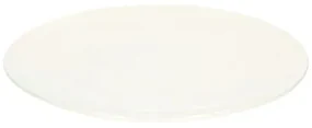 Ontbijtbord, organisch, porselein, wit,Ø 20 cm