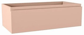 Mondiaz FOGE wastafelonderkast - 80x41x25cm - 1 lade - uitsparing midden - softclose - Rosee M44132Rosee