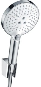 Hansgrohe Raindance select s120 porter&apos;s badset m/doucheslang 160 cm.wit-chr. 26721400