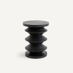 Bijzettafel van massief mangohout, Thilde