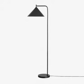 Staande Lamp Van Ijzer Cambrea Zwart - Sklum