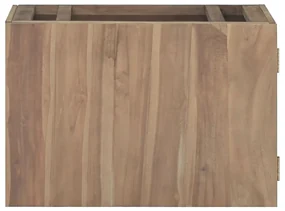 vidaXL Badkamerwandkast 60x39x40 cm massief teakhout