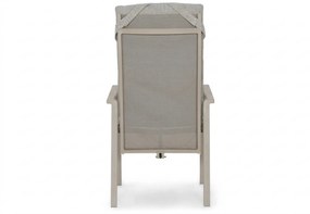 Verstelbare Tuinstoel Aluminium Zand/Beige Lifestyle Garden Furniture Vivaro   loft