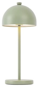 Buitenlamp met dimmer Tafellamp met dimmer groen incl. LED IP54 oplaadbaar met laadstation - Squirrel Modern IP54 Buitenverlichting rond Lamp