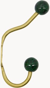 Handgemaakte metalen wandhaken Ball, 2-delig