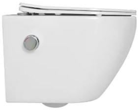 DTG Livorno douche wc met softclose zitting wit glans