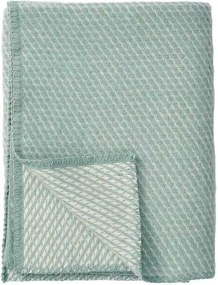 Klippan - Ledikantdeken Wol Mint Duck Egg Velvet - Groen