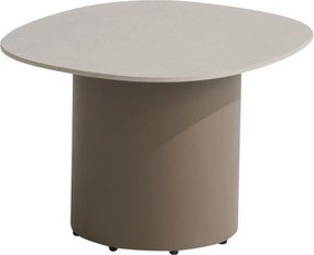 Sofie lounge tuintafel 50x60xH35 cm keramiek oyster mocca 4 Seasons Outdoor