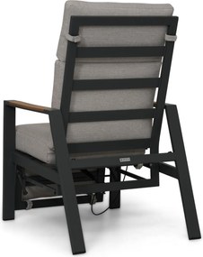 Lifestyle Garden Furniture Camino Relax Stoel Gasveer Verstelbaar Aluminium Grijs