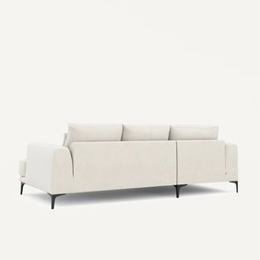 Hoekbank links fluweel chenille, Marsile